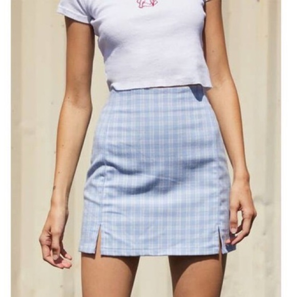 Brandy Melville/John Galt Plaid Skirt
